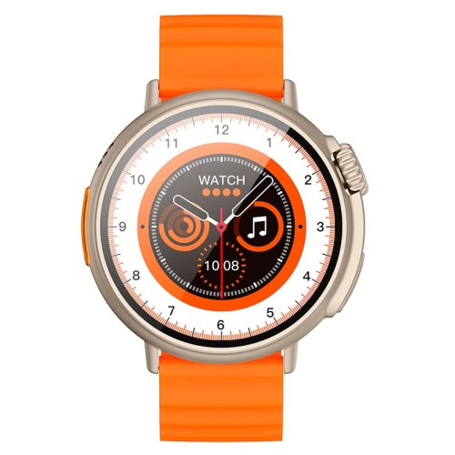 Smart Watch Hoco Smart sports watch Y18 (call version) |BT Call, Track, HeartRate, IP67| gold