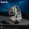 Smart sports watch HOCO DYD02 (call version) |Track, HeartRate, 2.02"| silver-gold