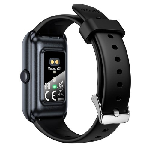 Smart sports watch (call version) HOCO Y34  ip67 |BT5.3, HeatRate, 1.47"| silver