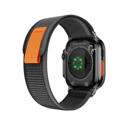 Smart watch HOCO Y42 Ultra (call version) |2.1", Track, HeartRate, 3-5 Days, IP67,  GPS, BT5.3| black