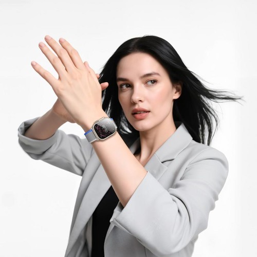 Smart watch HOCO Y42 Ultra (call version) |2.1", Track, HeartRate, 3-5 Days, IP67,  GPS, BT5.3| black