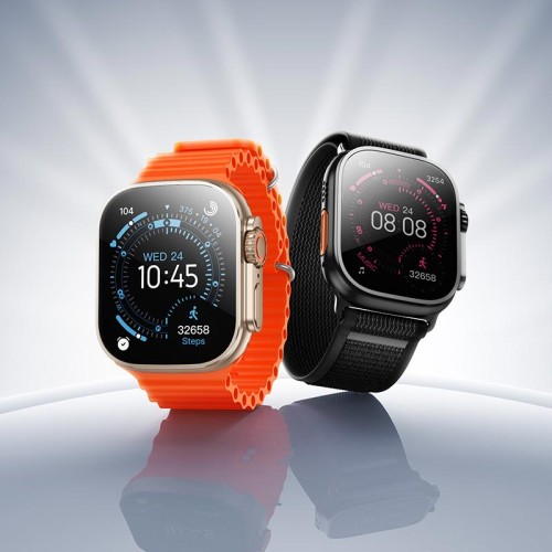 Smart watch HOCO Y42 Ultra (call version) |2.1", Track, HeartRate, 3-5 Days, IP67,  GPS, BT5.3| black