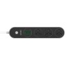 Подовжувач мережевий Ldnio SC3301 |2500W, 1.6m EU plug, 3USB, 3 Sockets 3.1A| black