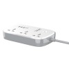 Подовжувач мережевий Ldnio c Wi-Fi SCW3451  |3USB/1Type-C, 3Sockets. QC/PD, 30W/10A, 2m  EU Plug| white