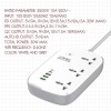 Подовжувач мережевий Ldnio c Wi-Fi SCW3451  |3USB/1Type-C, 3Sockets. QC/PD, 30W/10A, 2m  EU Plug| white