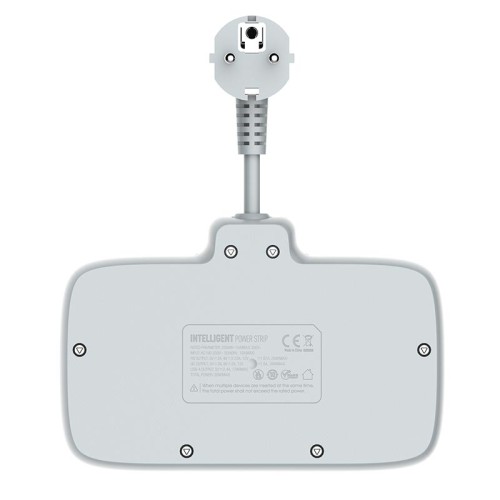 Подовжувач мережевий Ldnio SC2413 |3USB/1Type-C, 3Sockets. QC/PD, 20W/10A, EU Plug| white