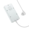 Подовжувач мережевий HOCO Storm 3-position socket AC8A |3USB/1Type-C, PD/QC, 3A/30W| black