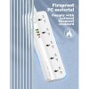Подовжувач мережевий Ldnio SC5415 |PD20W/QC18W, 3USB/1Type-C, 5Sockets| white
