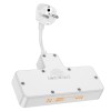 Подовжувач HOCO Voyage 2-position expansion socket AC11A |3USB/Type-C, 10A| white
