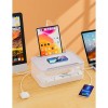 Подовжувач мережевий LDNIO Management Power Strip Box SN5310 |3USB, QC, 5 Sockets, 15.5W/10A| white
