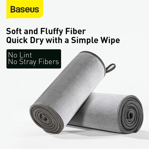 Авто рушник BASEUS Easy life car washing towel (40 * 80mm) (CRXCMJ-A0G) grey