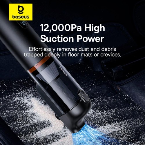 Автомобільний пилесос BASEUS A5 Air Series Car Vacuum Cleaner (12000Pa) black