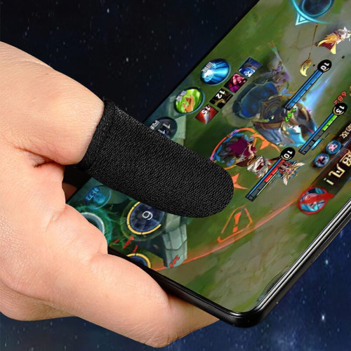 Ігровий рукав для пальців BOROFONE Superconducting fiber mobile game finger cots(carbon fiber) BG1 black