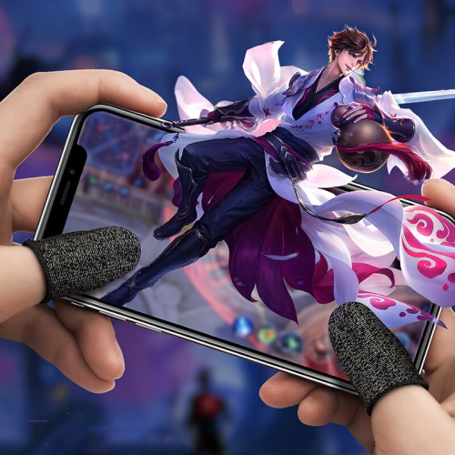 Ігровий рукав для пальців HOCO Phantom Superconducting fiber mobile game finger cots (Fiber) GM4 black