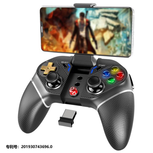 Ігровий контролер iPega golden warrior PG-9218  |BT5.0, 2.4G, Android, iOS, TV, PC, NS, PS| black