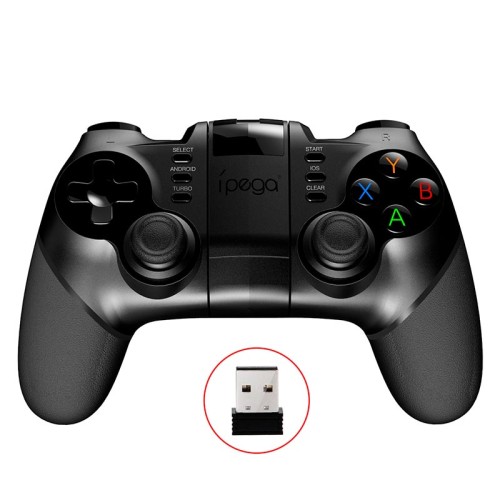Ігровий контроллер iPega Bluetooth PG-9076 |BT/2.4G, Android, iOS, TV, PC, PS| black