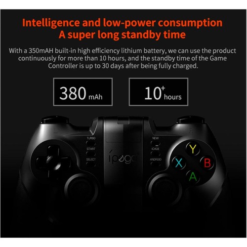 Ігровий контроллер iPega Bluetooth PG-9076 |BT/2.4G, Android, iOS, TV, PC, PS| black