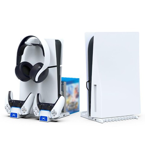 Док-станція iPega PS5 SLIM Multifunctional Charging Base PG-P5S009 white