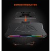 Кулер для ноутбука MEETION Gaming Cooling Pad CP4040 |9-17"| black