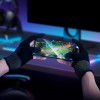 Напальчники для мобільних ігор HOCO Eagle Claw silver fiber two-finger gaming gloves GA21 black