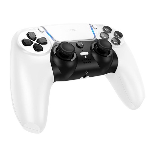 Ігровий контролер HOCO Dragon PS5 wireless gamepad GA32 |PS5, BT5.1, Dual Motor| white