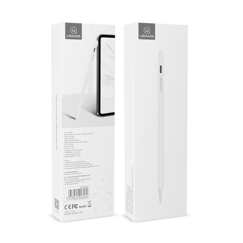 Стилус USAMS Active Touch Screen Capacitive Stylus Pen US-ZB135 white
