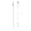 Стилус HOCO Smooth series magnetic rechargeable capacitive pen for Pad GM107 white