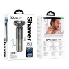 Електробритва HOCO Induction three-blade electric shaver HP35 IPX7 black