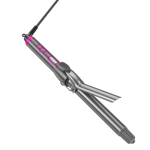 Плойка для укладання волосся HOCO Electric manual curling iron with digital display HP43 |6 leveles powe grey