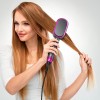 Електрична гребінець-випрямляч для волосся HOCO Electric straightening Hair comb with digital display HP44 grey