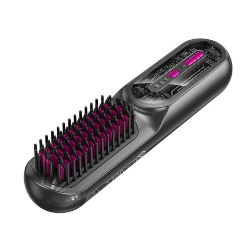 Електричний гребінець-випрямляч для волосся HOCO Heating straight hair comb HP45 |30min| grey