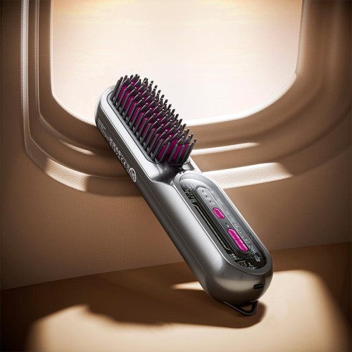 Електричний гребінець-випрямляч для волосся HOCO Heating straight hair comb HP45 |30min| grey