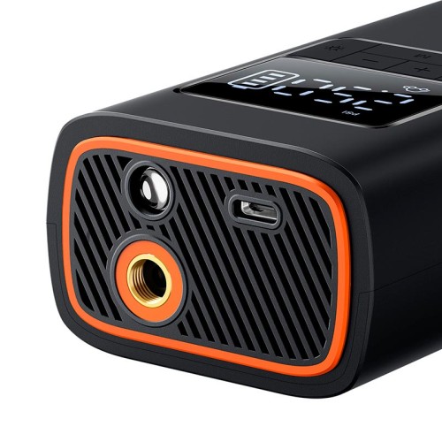 Портативний компресор для автомобіля Baseus SuperMini Pro Series Wireless Car Inflator black