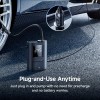 Портативний компресор BASEUS GoTrip VA1 Super Mini Wired Inflator 22-Cylinder black