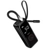 Портативний компресор HOCO Enlighten portable smart air pump ZP18 |10.3 Bar| black