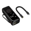 Портативний компресор HOCO Enlighten portable smart air pump ZP18 |10.3 Bar| black