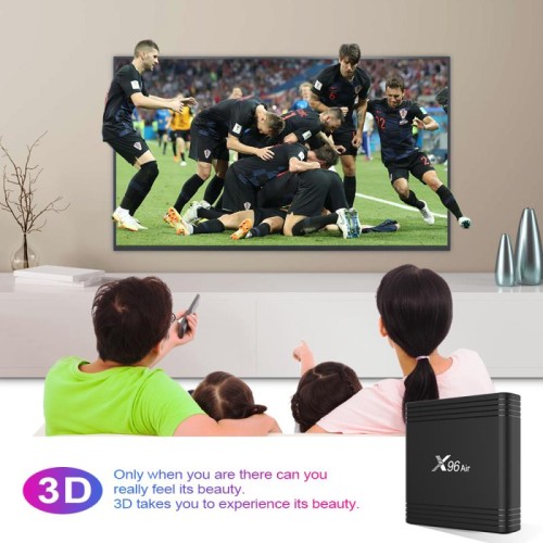 Android TV приставка Amlogic TV BOX X96 Air |S905X3, 2GB RAM, 16GB ROM| black