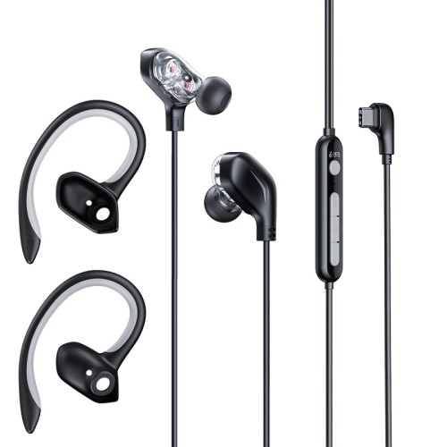 Навушники Baseus GAMO Immersive Virtual 3D Game Type - C Earphone black