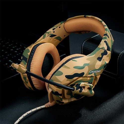 Навушники ONIKUMA Gaming K1-B Camouflage-Grey