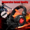 Навушники ONIKUMA Gaming with LED K3 black-red
