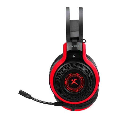 Навушники XTRIKE ME Gaming RGB Backlight GH-908 black-red