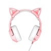 Навушники ONIKUMA Gaming CAT with LED K9 7.1 pink