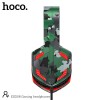 Навушники НОСО Gaming headphones Hi-Res ESD08 Camouflage-Green