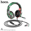 Навушники НОСО Gaming headphones Hi-Res ESD08 Camouflage-Green