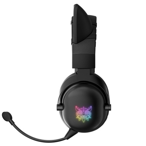 Навушники ONIKUMA Bluetooth Gaming CAT with LED B100 (B20) |BT5.0, 15-22h| pink