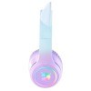 Навушники ONIKUMA Bluetooth Gaming CAT with LED B90 pink