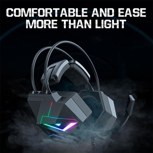 Навушники ONIKUMA Gaming with RGB LED X20 black