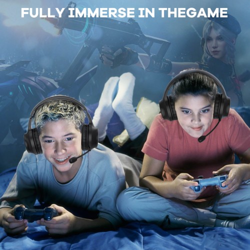 Навушники ONIKUMA Gaming with LED X7 black
