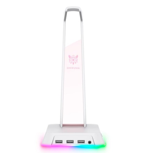 Тримач навушників Onikuma RGB Gaming ST-2 |3USB, AUX| black