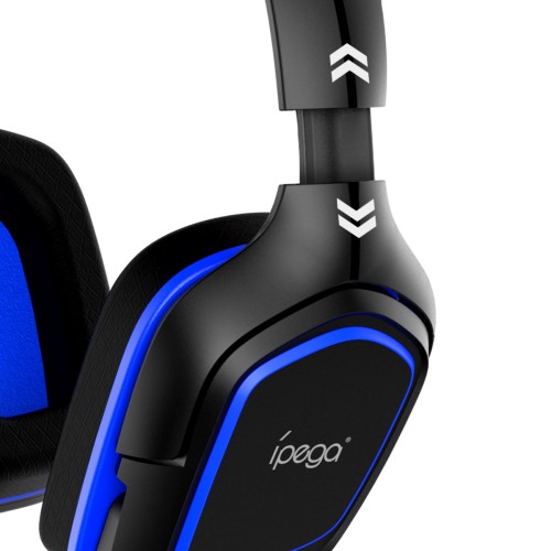 Навушники iPega Gaming PG-R006B  |3.5mm, Noice Reduction| black-blue